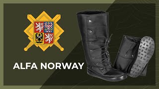 Youtube - Zimní návleky AČR ALFA NORWAY - Military Range