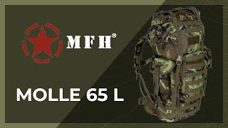 Youtube - Batoh MFH MOLLE 65 L - Military Range