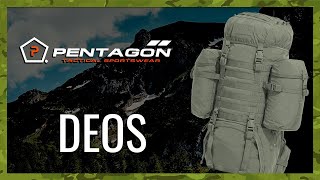 Youtube - Batoh PENTAGON DEOS 65L - Military Range