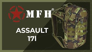 Youtube - Batoh MFH ASSAULT 17l - Military Range