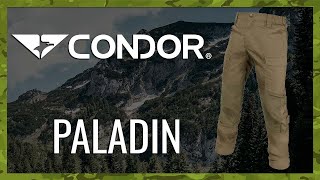 Youtube - Kalhoty CONDOR OUTDOOR PALADIN - Military Range