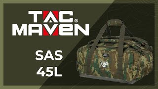 Youtube - Cestovní taška TAC-MAVEN SAS 45L - Military Range