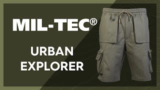 Youtube - Kraťasy MIL-TEC URBAN EXPLORER - Military Range