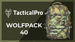 Youtube - Batoh TACTICAL PRO WOLFPACK 40 - Military Range