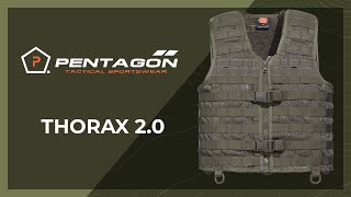 Youtube - Taktická vesta PENTAGON THORAX 2.0 - Military Range