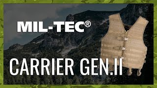 Youtube - Taktická vesta MIL-TEC CARRIER GEN.II - Military Range